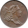 Obverse of 1794 Half Cent - Cohen 2