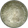 1795 Silver Dollar - Bolender 14 Obverse