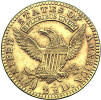 1821 Capped Bust Quarter Eagle Reverse