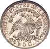 Reverse of 1829 Capped Bust Half Dime