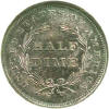 Reverse of 1837 Half Dime