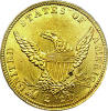 1838-C Classic Head Quarter Eagle Reverse